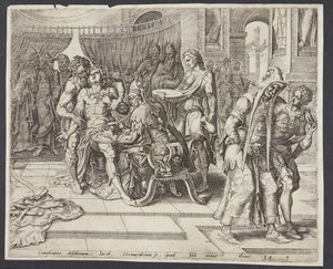 Şekem'in sünnet edilmesi by Harmen Jansz. Muller