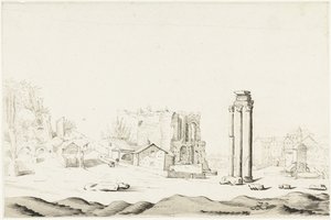 Ruïnes van de Campo Vaccino, Forum Romanum
