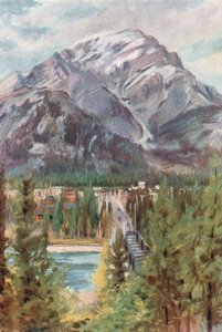 Cascade Dağı, Banff by Harold Copping