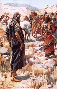 İlyas ve Ahab by Harold Copping
