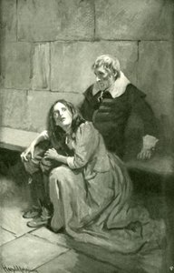 Bay Despondency ve kızı çok korkuyor by Harold Copping
