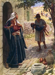 Şunamlı kadın by Harold Copping