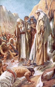 Kayanın tütsülenmesi by Harold Copping