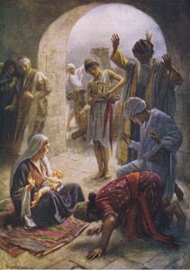 Bilge adamların ziyareti, Harold Copping Pictures
