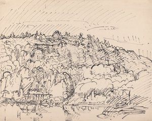 Norveç Manzarası by Harold Gilman