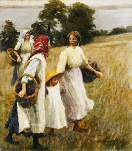 Böğürtlen Hasadı, 1908 dolayları (tuval üzerine yağlı boya)