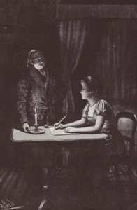 Vanity Fair için William Makepeace Thackeray (lito) çizimi by Harold Hume Piffard