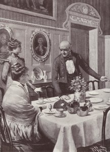 Vanity Fair için William Makepeace Thackeray (lito) çizimi by Harold Hume Piffard