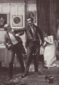 Vanity Fair için William Makepeace Thackeray (lito) çizimi by Harold Hume Piffard