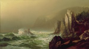Grand Manan Adası (tuval üzerine yağlıboya) by Harrison Bird Brown
