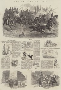 Epsom Yarışları, 1849 by Harrison William Weir