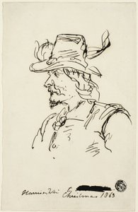 Bir Cavalier Başkanı by Harrison William Weir