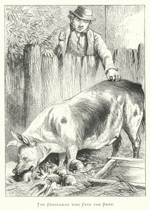 Kirayı Ödeyen Bey by Harrison William Weir