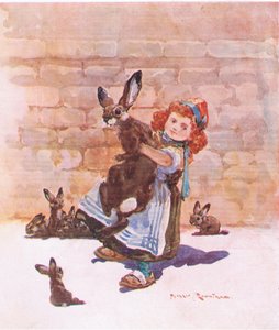 Bir kucak dolusu (renkli lito) by Harry Rountree