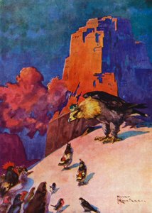 Küçük Kekliğin Çalınan Yumurtaları (renkli taş) by Harry Rountree