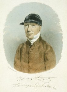 George Osbaldeston (1787-1866) 1866, J.B. Hunt tarafından oyulmuş (renkli aquatint) by Harry (after) Hall