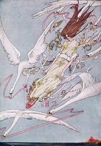 "Ve Bütün Gün Uçtular", Hans Christian Andersen