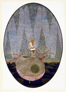 Andersen'ın “Küçük Deniz Kızı”nda henüz kimsenin dans etmediği yerde dans etmek by Harry Clarke