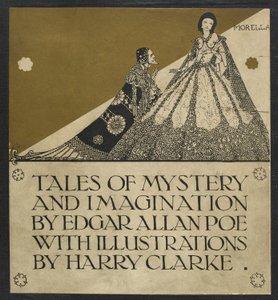 Resimli ön kapak. by Harry Clarke