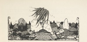 Çizimler listesinin en üstünde yer alan illüstrasyon. by Harry Clarke