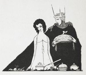 'Külkedisi; ya da küçük cam terlik'. by Harry Clarke