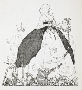 Hikaye için illüstrasyon, 'Peri'. by Harry Clarke