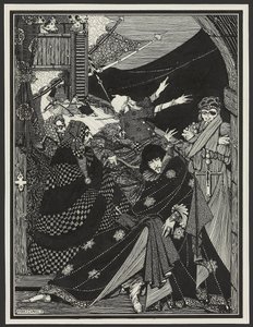 Şişede Bulunan Mesaj, 1918 by Harry Clarke