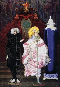 Çoban ve Baca Temizleme, Hans Christian Andersen (1805-1875) tarafından peri masalı, Harry Clarke (1890-1931) tarafından çizim by Harry Clarke