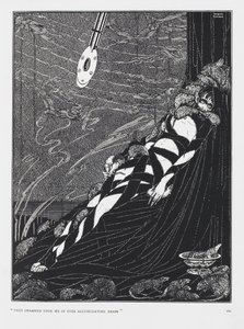Sürekli biriken yığınlar halinde üzerime üşüştüler. Çukur ve Sarkaç hikayesinden. by Harry Clarke
