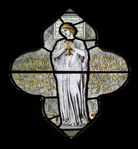 Minley, St Andrew, James Powell & Sons, Harry Ellis Wooldridge, Yardım Kuruluşu, 1870 by Harry Ellis Wooldridge