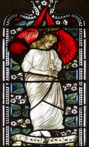 Müzikal Melek, 1876 (vitray)