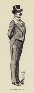 Bir Albany Kapıcısı by Harry Furniss