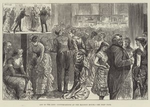 Şehirde Sanat, Mansion House'da Conversazione by Harry Furniss