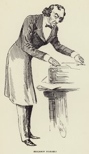 Benjamin disraeli by Harry Furniss