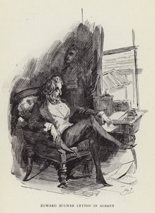 Edward Bulwer Lytton, Albany