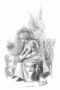 Golf: Bir golf dulu (lito) by Harry Furniss