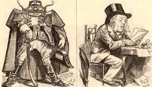 İdeal ve Gerçek': William Henry Smith (1825-1891) by Harry Furniss