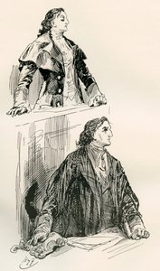 Charles Dickens'ın İki Şehrin Hikayesi Romanı için İllüstrasyon by Harry Furniss