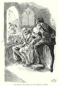 Charles Dickens tarafından Büyük Beklentiler için İllüstrasyon (lito) by Harry Furniss