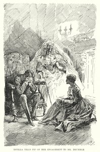 Charles Dickens tarafından Büyük Beklentiler için İllüstrasyon (lito) by Harry Furniss
