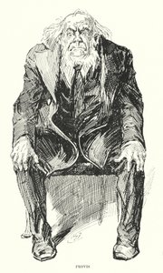 Charles Dickens tarafından Büyük Beklentiler için İllüstrasyon (lito) by Harry Furniss