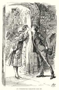 Charles Dickens tarafından Büyük Beklentiler için İllüstrasyon (lito) by Harry Furniss