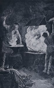 Charles Dickens tarafından Büyük Beklentiler için İllüstrasyon (lito) by Harry Furniss