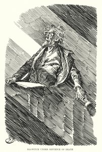Charles Dickens tarafından Büyük Beklentiler için İllüstrasyon (lito) by Harry Furniss