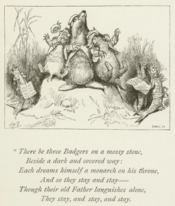 Lewis Carroll tarafından Sylvie ve Bruno için illüstrasyon (gravür) by Harry Furniss