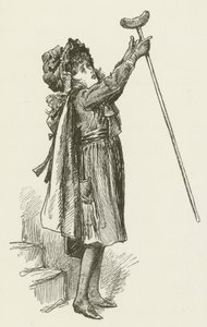 Lewis Carroll tarafından Sylvie ve Bruno için illüstrasyon by Harry Furniss