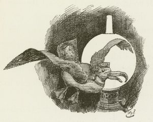 Lewis Carroll tarafından Sylvie ve Bruno için illüstrasyon by Harry Furniss