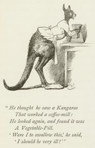 Lewis Carroll tarafından Sylvie ve Bruno için illüstrasyon by Harry Furniss
