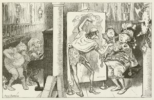 Lewis Carroll tarafından Sylvie ve Bruno için illüstrasyon by Harry Furniss