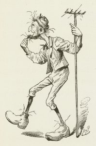 Lewis Carroll tarafından Sylvie ve Bruno için illüstrasyon by Harry Furniss